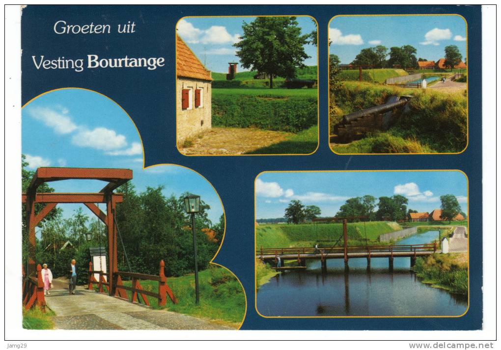 Nederland/Holland, Bourtange, 4-luik, 1991 - Sonstige & Ohne Zuordnung