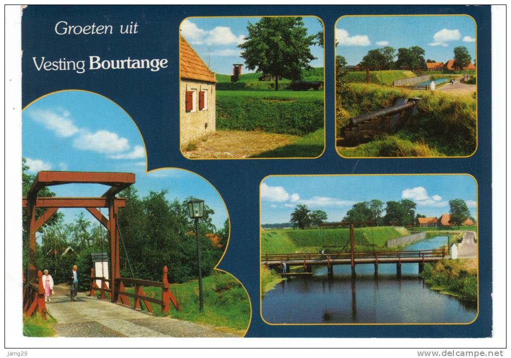 Nederland/Holland, Bourtange, 4-luik, 1991 - Otros & Sin Clasificación