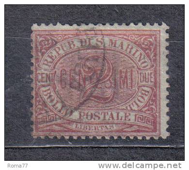 R58 - SAN MARINO 1894 ,   Il N. 26  Used - Oblitérés