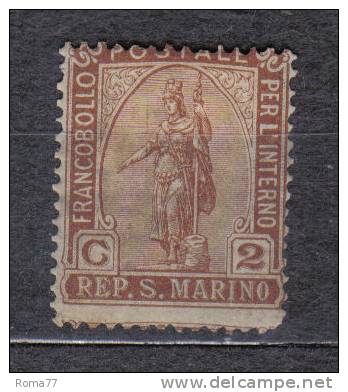 R62 - SAN MARINO 1899 ,   Il N. 32  *  Mint - Neufs