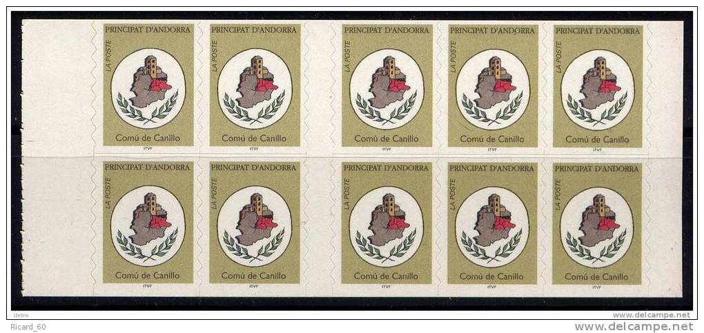 Timbre(s) Neuf(s)** Andorre, N°478 En Carnet Autoadhésif,1996 - Unused Stamps