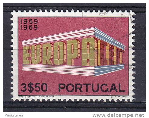 Portugal 1969 Mi. 1071      3.50 E Europa CEPT - Used Stamps