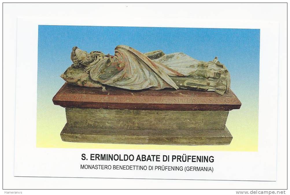 San Erminoldo Abate Di Prufening - Hirsau - Lorch - Images Religieuses