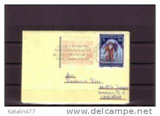 Austria, 1991 Sommertheater Klosternburg Mit Saatssymbol, Little Cover With Nice Cancellation - Covers & Documents