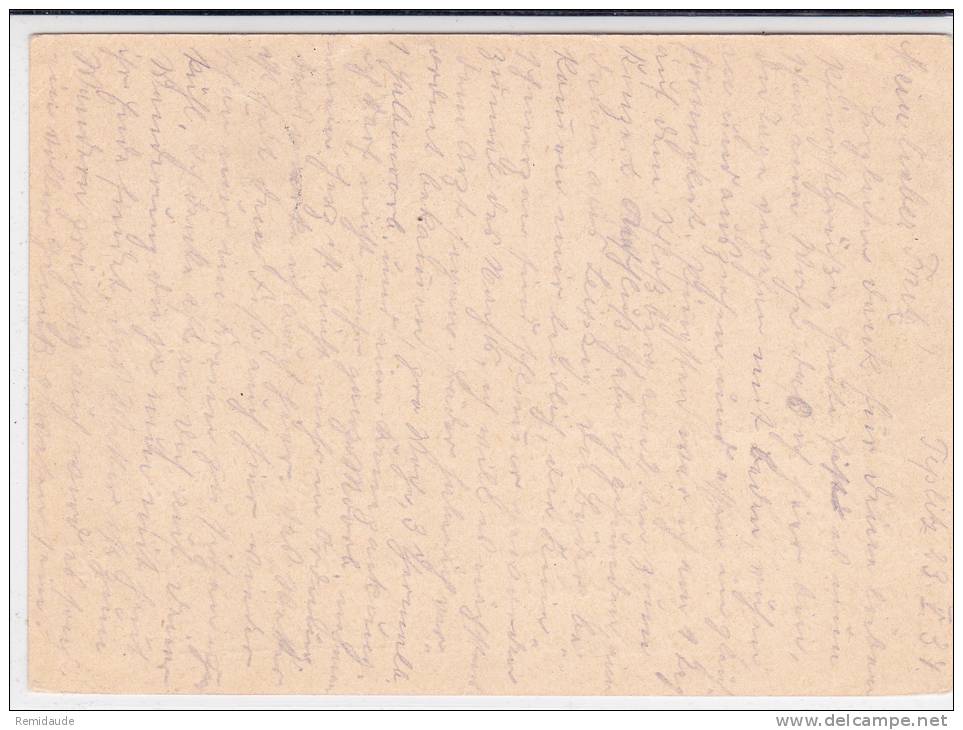 TCHECOSLOVAQUIE - 1934 - CARTE POSTALE ENTIER ILLUSTREE (BILDPOSTKARTE) De TEPLICE Pour LEIPZIG (GERMANY) - Cartes Postales