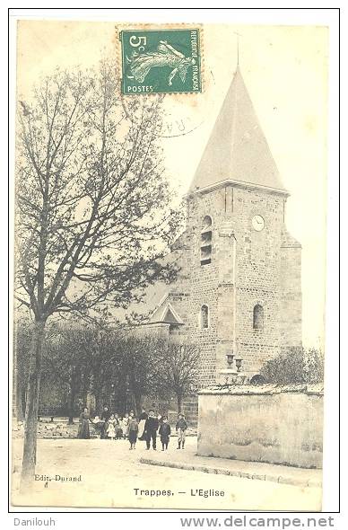 78 // TRAPPES   L'église   Edit Durand  ANIMEE - Trappes