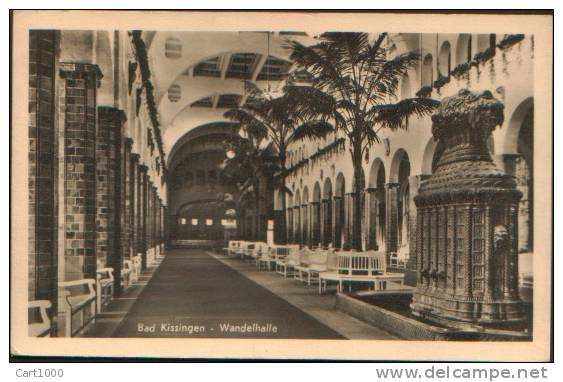 BAD KISSINGEN WANDELHALLE 1953 - Bad Kissingen