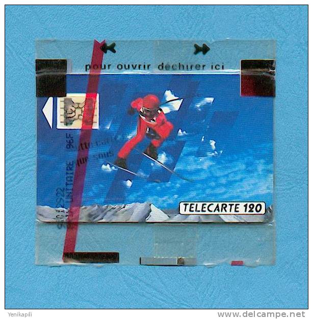 ( 4548 ) - SKIEUR 1 - 120.U - (  F 133  ) - SC4ab - 17.500 Ex - *** NSB *** --- RARE ---  Voir Scan - - 1990