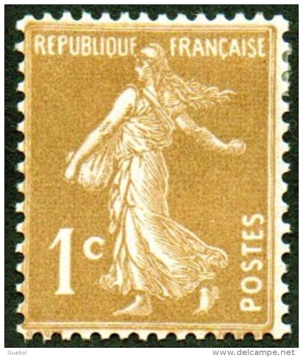 France - N°  277 B * SEMEUSE DE ROTY - 1 Ct Bistre Brun - Neufs