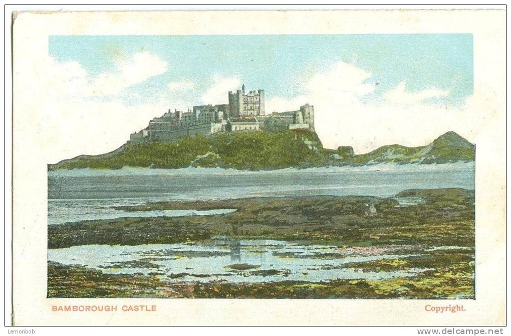 UK, United Kingdom, Bamborough Castle, Early 1900s Unused Postcard [P7465] - Altri & Non Classificati