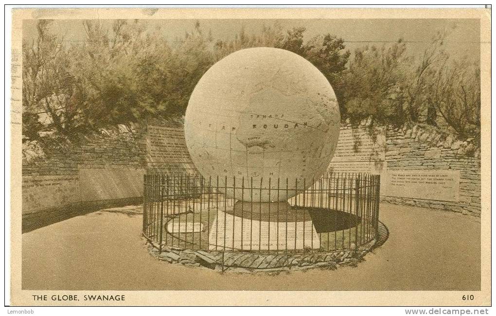 UK, United Kingdom, The Globe, Swanage, 1952 Used Postcard [P7467] - Swanage