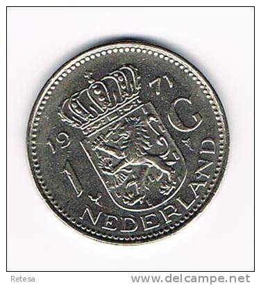 NEDERLAND  1 GULDEN  1971 - 1948-1980 : Juliana