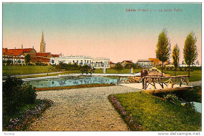 Pas-de-Calais : R 62 288 : Liévin  -  Jardin Public - Lievin
