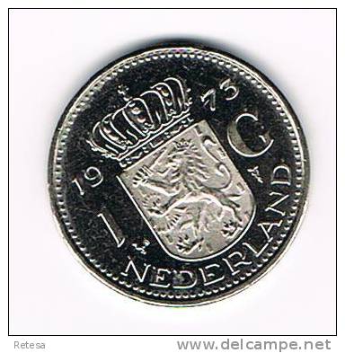 NEDERLAND  1 GULDEN  1973 - 1948-1980 : Juliana