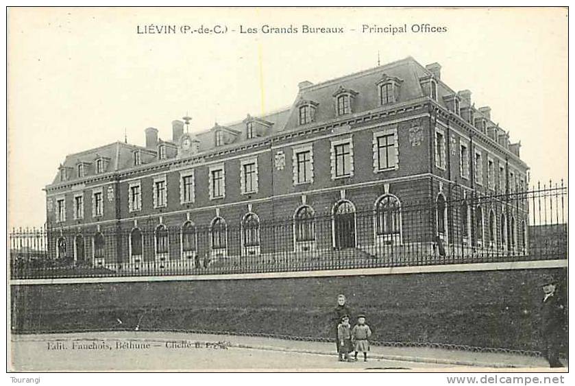 Pas-de-Calais : R 62 296 : Liévin  -  Les Grands Bureaux - Lievin