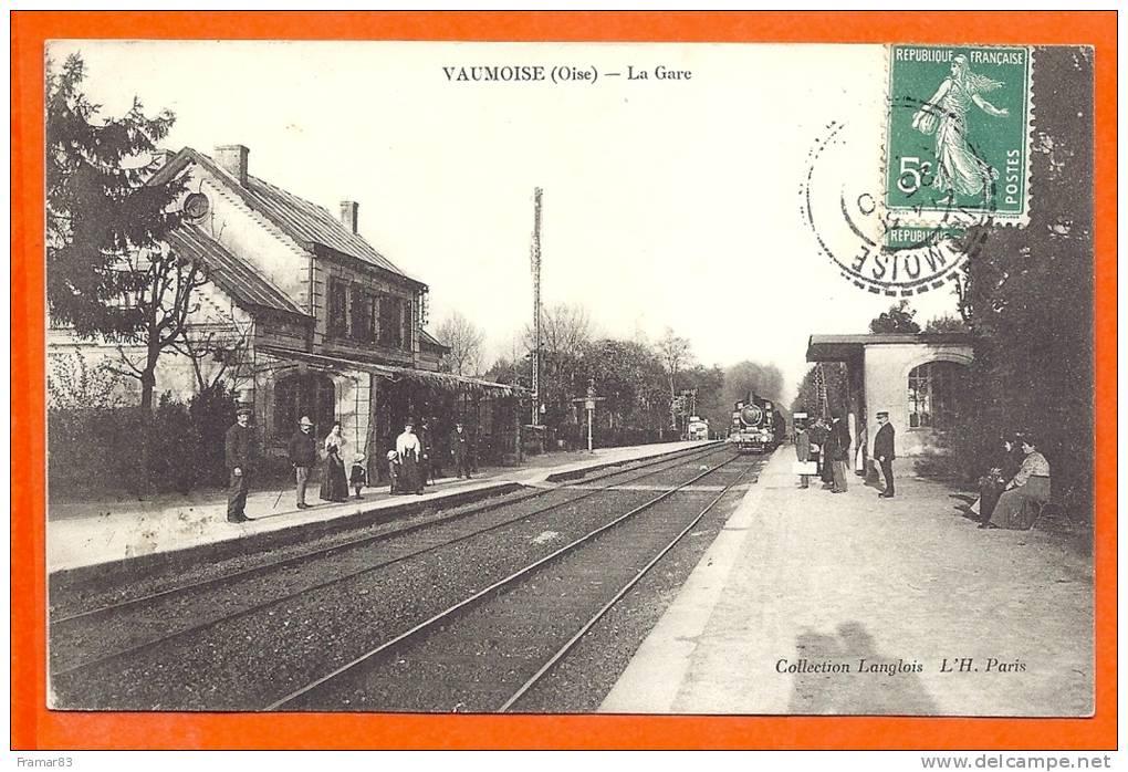 VAUMOISE  -  La Gare - Vaumoise