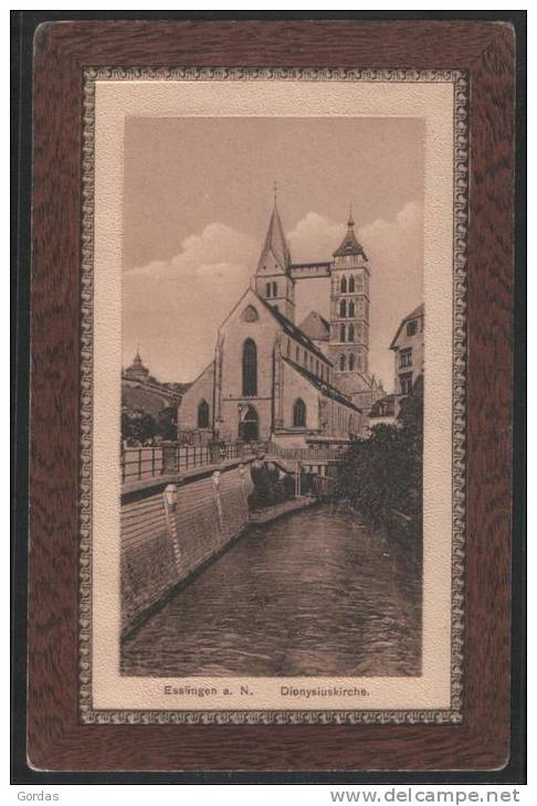 Germany  - Esslingen - Dionysiuskirche - Esslingen