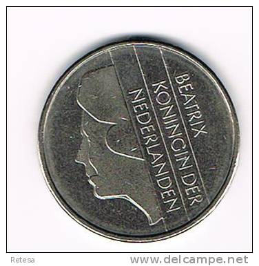 NEDERLAND  1 GULDEN  1986 - 1980-2001 : Beatrix