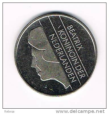 NEDERLAND  1 GULDEN  1992 - 1980-2001 : Beatrix