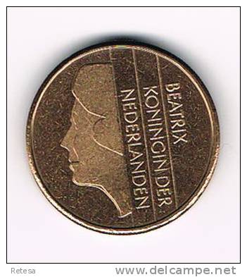 NEDERLAND  5 GULDEN  1989 - 1980-2001 : Beatrix