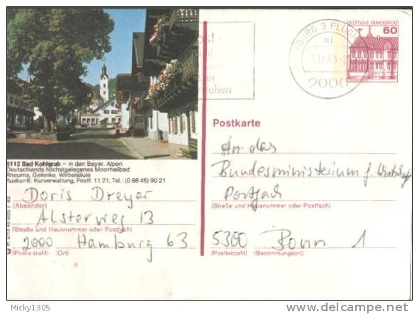 Germany - Bildpostkarte Echt Gelaufen / Postcard Used (r601) - Bildpostkarten - Gebraucht
