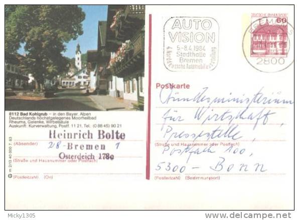 Germany - Bildpostkarte Echt Gelaufen / Postcard Used (r606) - Illustrated Postcards - Used