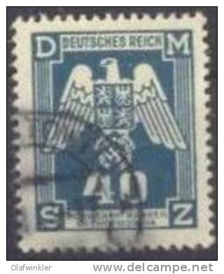 Böhmen Und Mähren 1943 Dienstmarke 40 (H) Mi 14 / Scott O14 / SG O107 Gestempelt/oblitere/used - Used Stamps