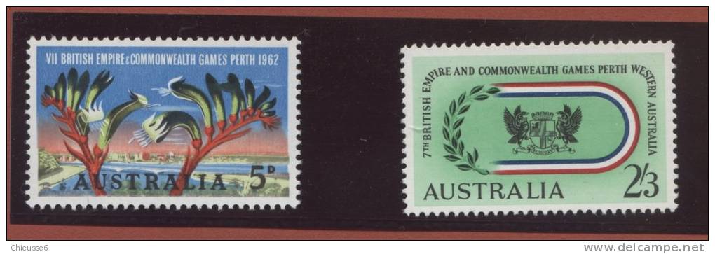 Australie  * * N° 282/283  - Jeux De L' Empire - Mint Stamps