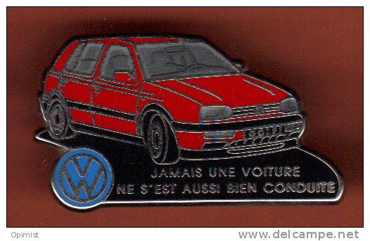 18157-golf Volkswagen.signé Decat Paris. - Volkswagen