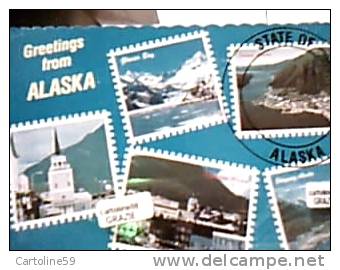 ALASKA  GRETINGS FROM VB1981 Rossa   DL41 - Other & Unclassified