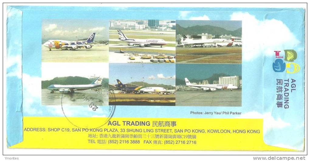 Cover Hong Kong To Honduras 2004 - Briefe U. Dokumente