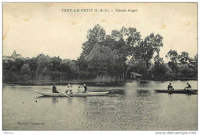 Essonne - Ref A240- Vert Le Petit - Marais Auger  - Carte Bon Etat - - Vert-le-Petit