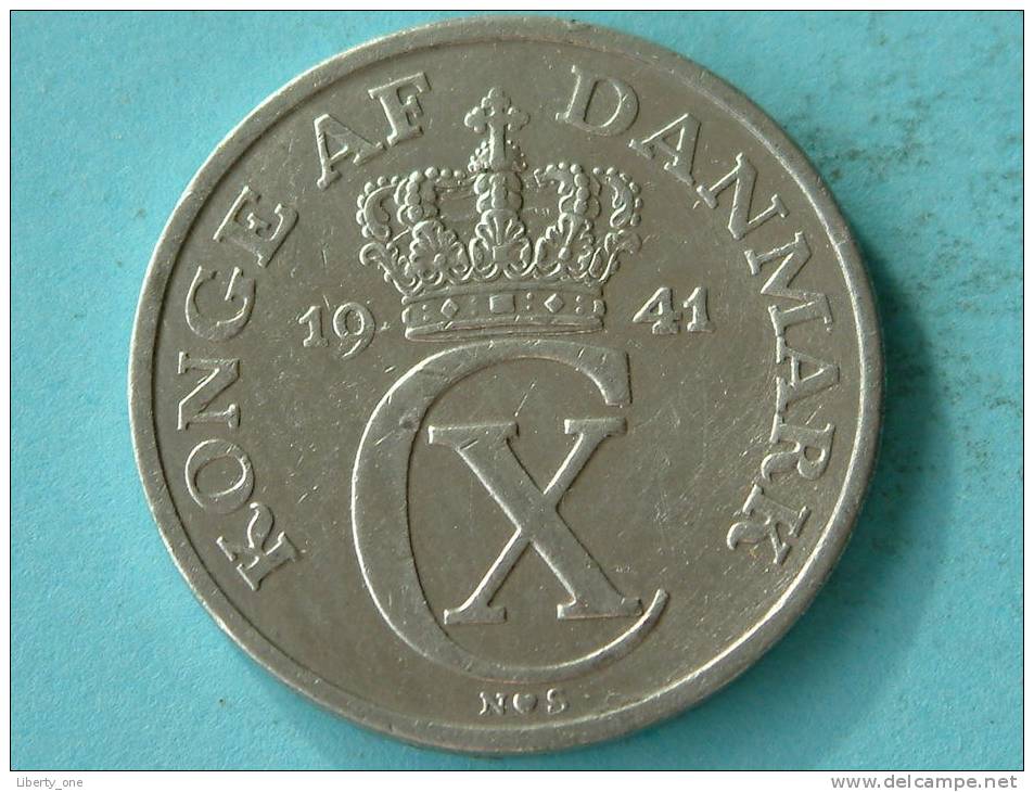 1941 NS - 5 ORE / KM 834 ( Uncleaned - For Grade, Please See Photo ) ! - Danemark