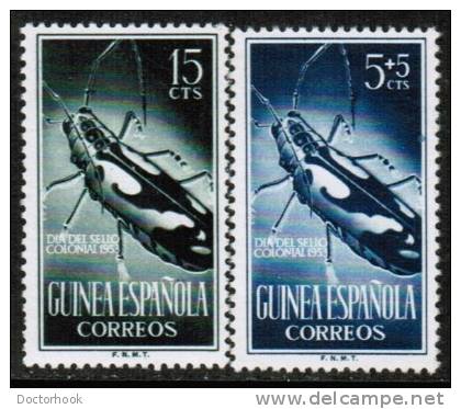 SPANISH GUINEA   Scott #  331-2,B 27-8**  VF MINT NH - Guinea Española