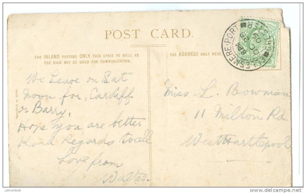 UK, United Kingdom, The Exchange Flags, Liverpool, 1909 Used Postcard [P7537] - Liverpool