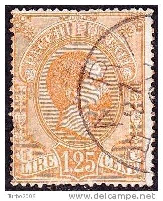 Italy 1884-86 Parcelstamps Pachi Postali 1.25 L. Orange Y & T CP 5 - Paketmarken