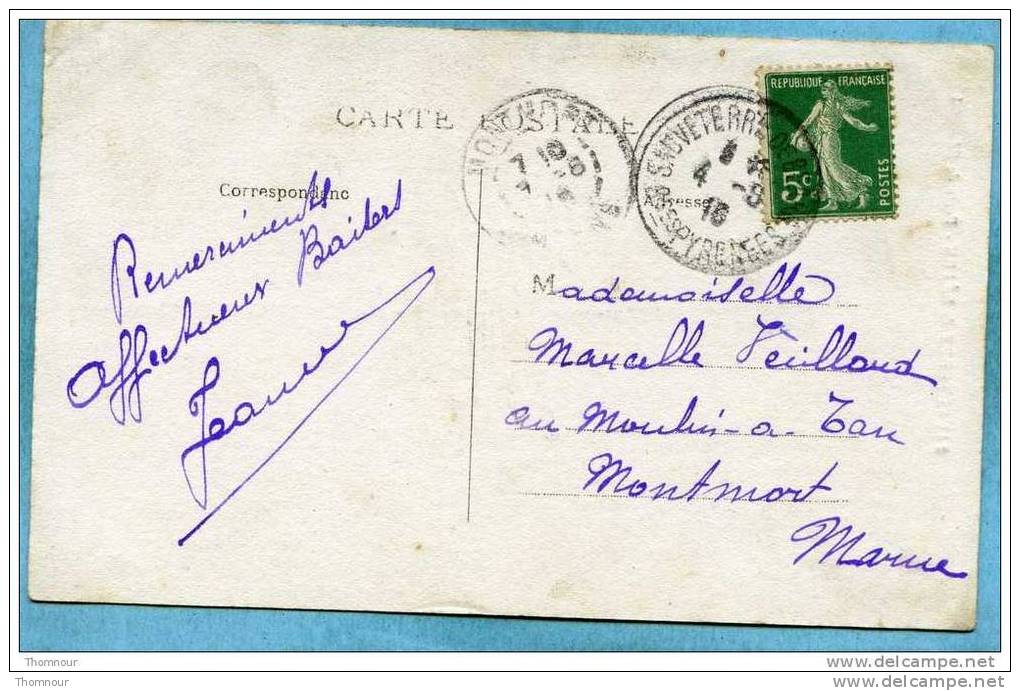64  -  SAUVETERRE -de-BEARN  -  Porte  De  L´ Arsenal - 1916  -  BELLE CARTE  ANIMEE - - Sauveterre De Bearn