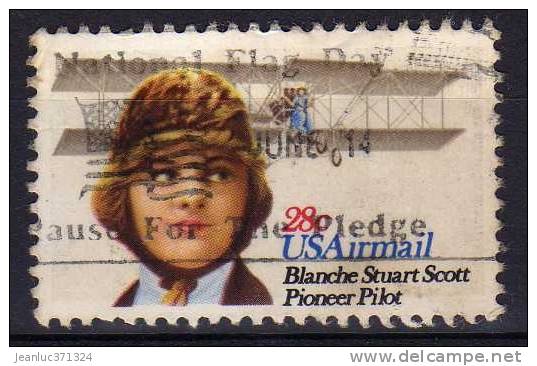 N° PA 93 O Y&T 1980  Blanche Stuart - 3a. 1961-… Afgestempeld