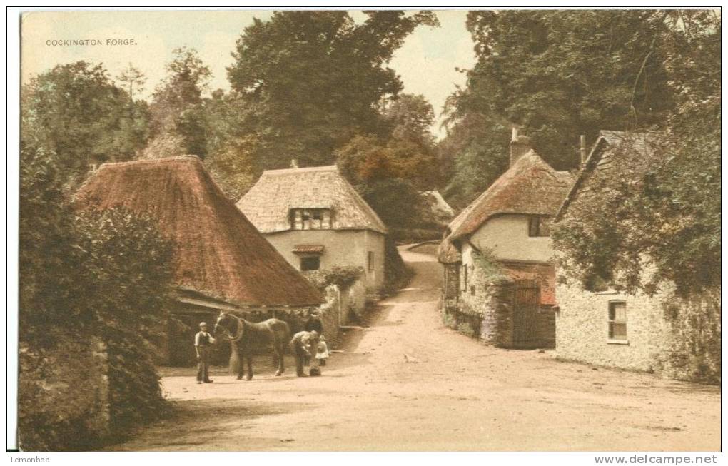 UK, United Kingdom, Cockington Forge, Early 1900s Unused Postcard [P7558] - Torquay