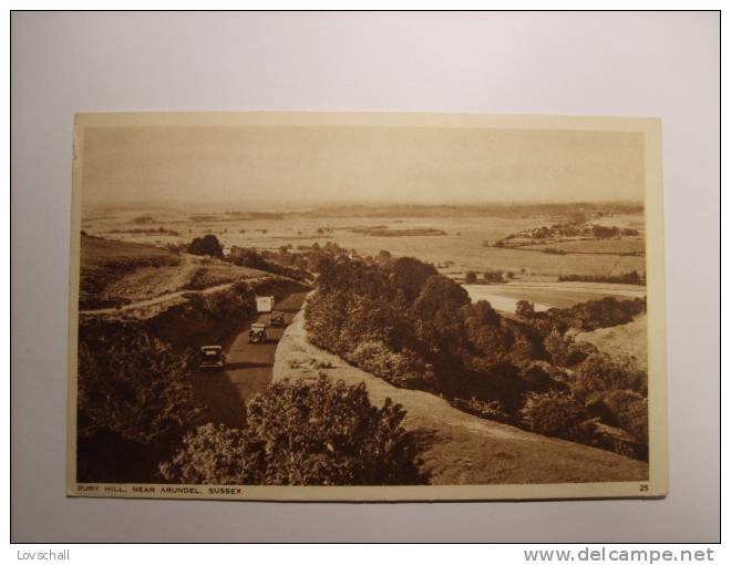 Bury Hill, Near Arundel. (16 - 7 - 1955) - Arundel