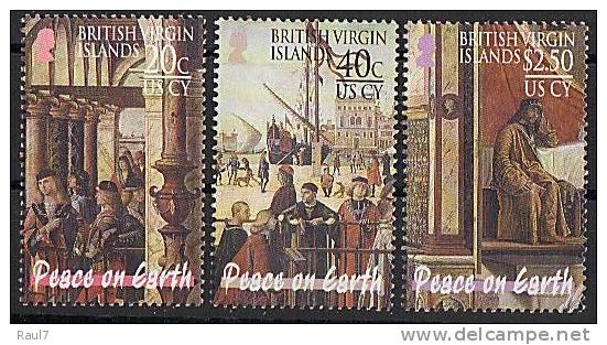 B.VIRGIN ISLANDS (Iles Vierges Brit) - Paques, Peintures- 3v Neufs // Mnh - British Virgin Islands