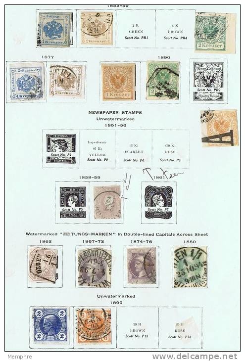 Timbres De Journaux - Newspapers