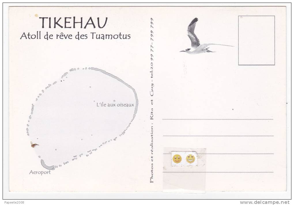 Polynésie Française / Tikehau - Pension Tikehau Village / Les Bungalows - Tahiti