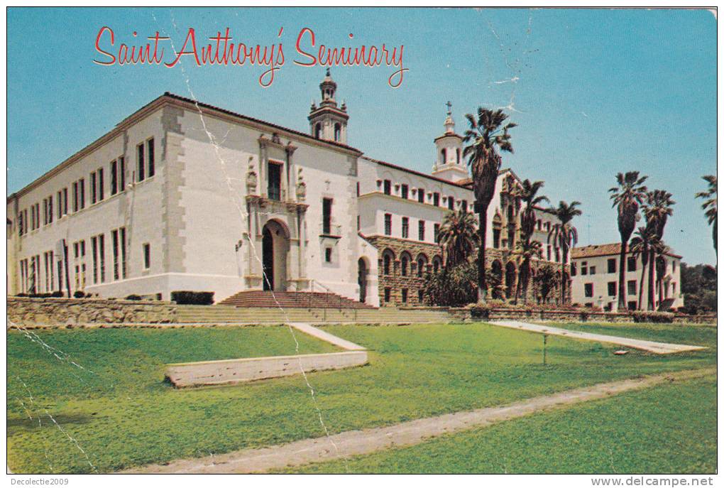 ZS9806 Santa Barbara Saint Anthonys Seminary Not Used Perfect Shape - Santa Barbara