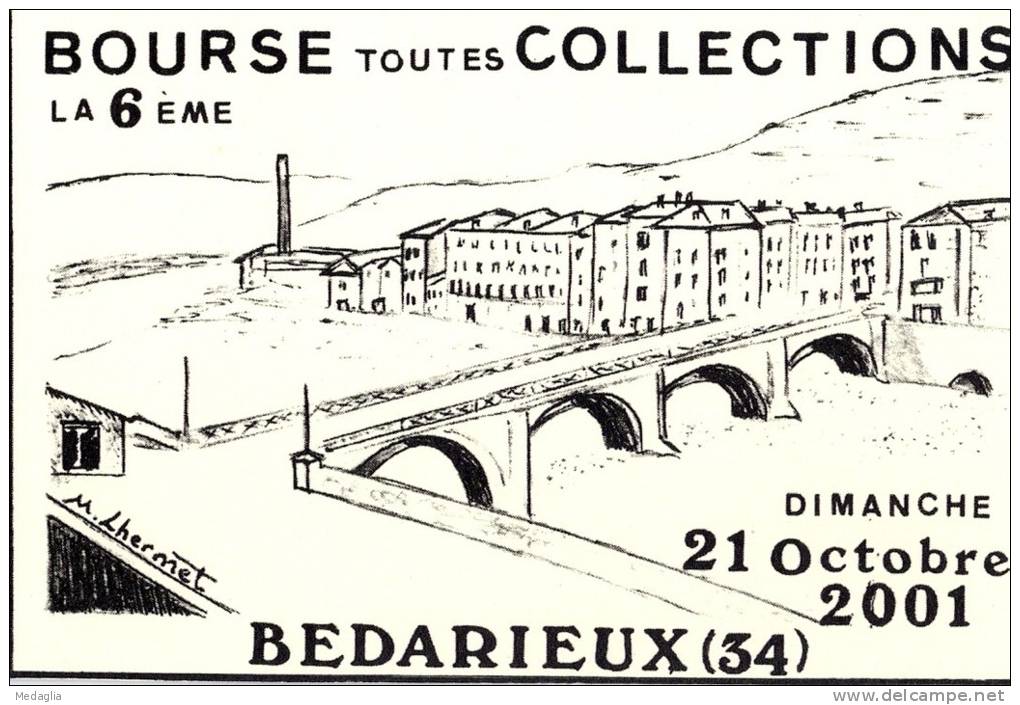 BEDARIEUX - 5eme EXPO-BOURSE - Bourses & Salons De Collections