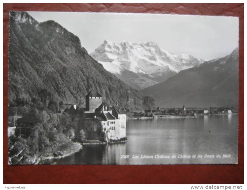 Veytaux (VD) - Lac Leman Chateau De Chillon - Veytaux