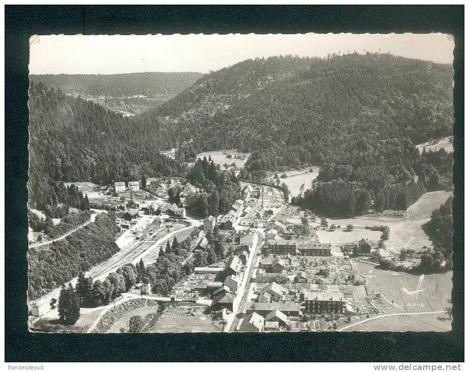 CPSM - En Avion Au-dessus De FAYMONT (Vosges 88) - Vue Générale Aérienne LAPIE 2 - Autres & Non Classés