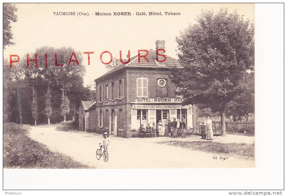 VAUMOISE  /  MAISON ROGER - CAFE, HOTEL, TABACS - Vaumoise