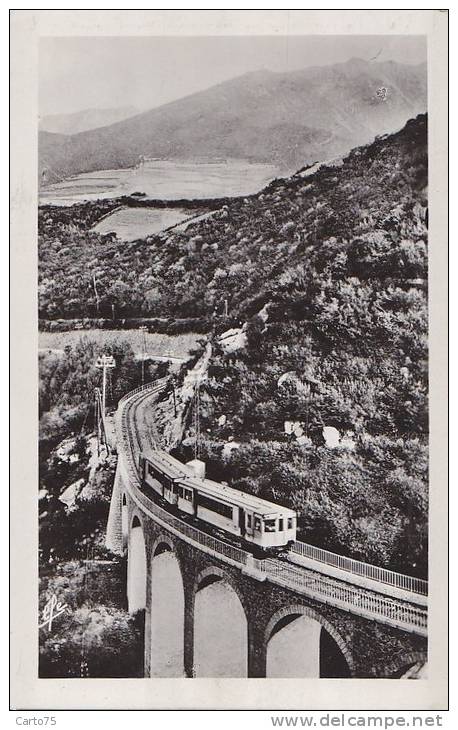 Chemins De Fer - Train - Viaduc De La Cabanasse - Ouvrages D'Art