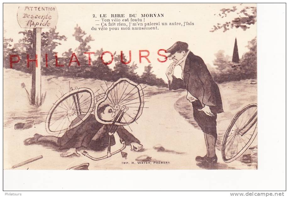 LE RIRE DU MORVAN  /  (chute à Vélo)   1928 - 1900-1949